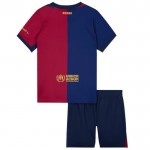 Günstige Fußballtrikots FC Barcelona ColdPlay Kinder Heimtrikot 2024-25 Kurzarm